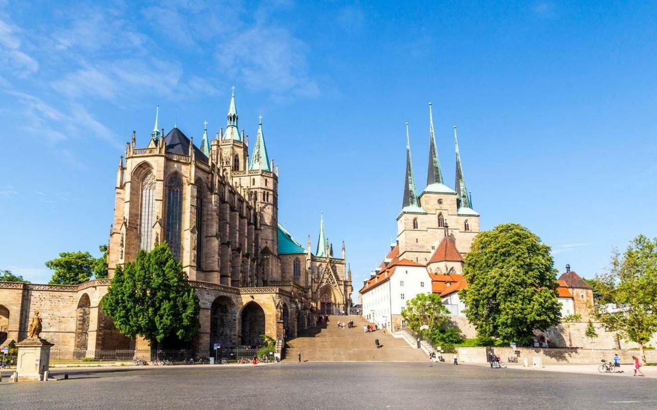 Gaestehaus Remde แอร์ฟวร์ท ภายนอก รูปภาพ